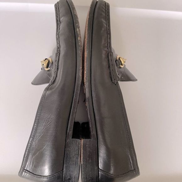 Authentic Cole Haan Black Patent Leather Horsebit Loafers - Picture 4 of 9